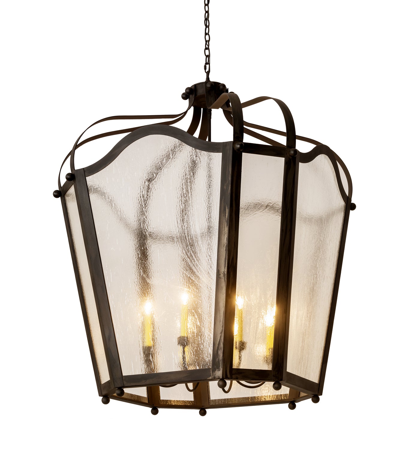 Meyda Tiffany - 183674 - Eight Light Pendant - Citadel - Costello Black