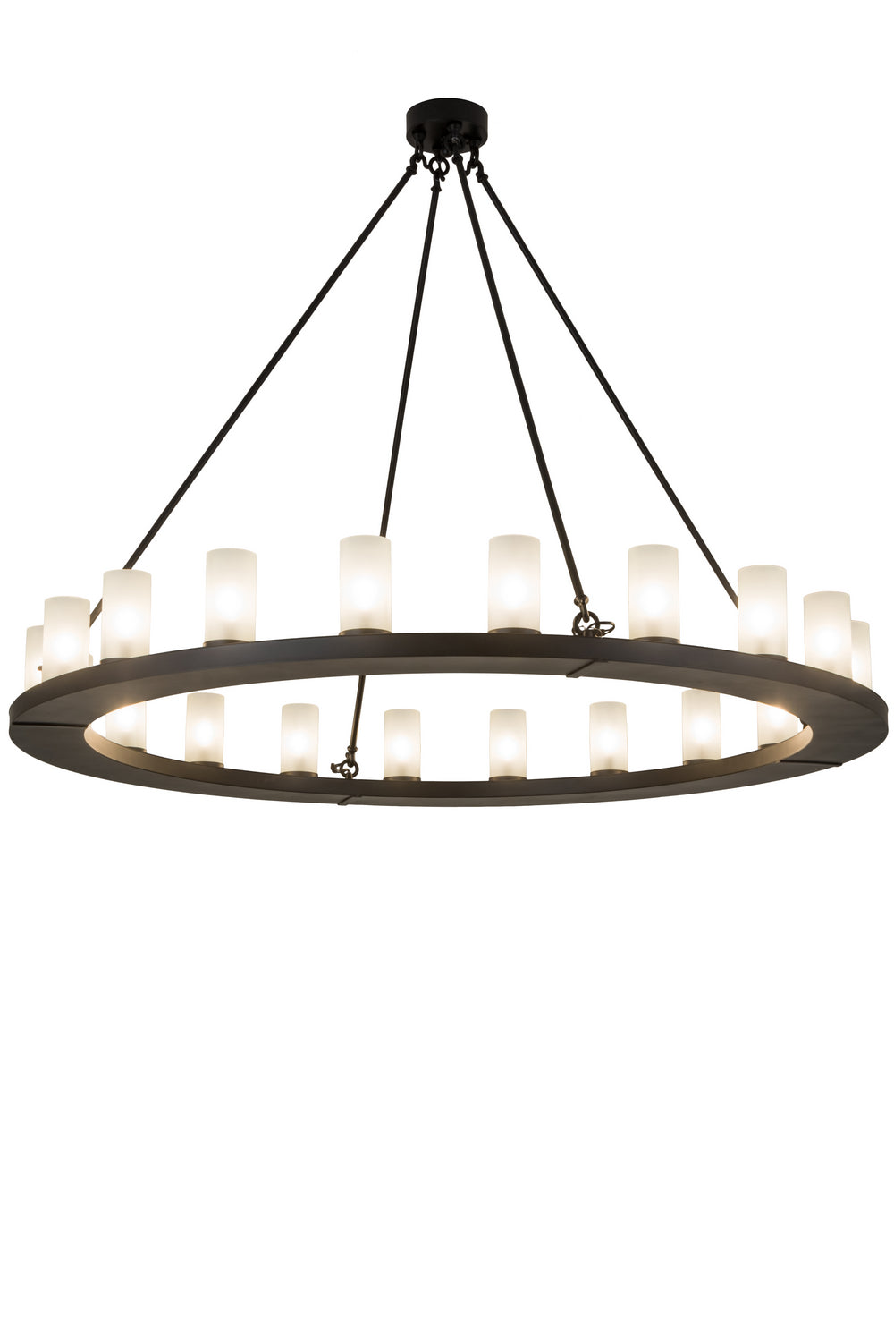 Meyda Tiffany - 185532 - 20 Light Chandelier - Loxley - Blackwash