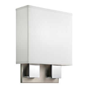 Kichler - 10439NCHLED - LED Wall Sconce - No Family - Brushed Nickel & Chrome