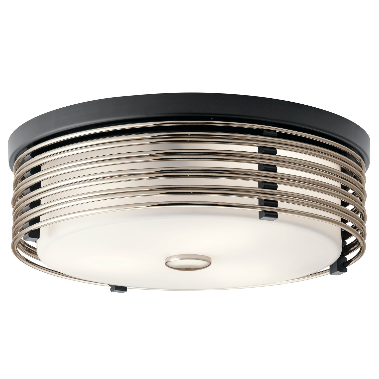 Kichler - 43293BK - Two Light Flush Mount - Bensimone - Black