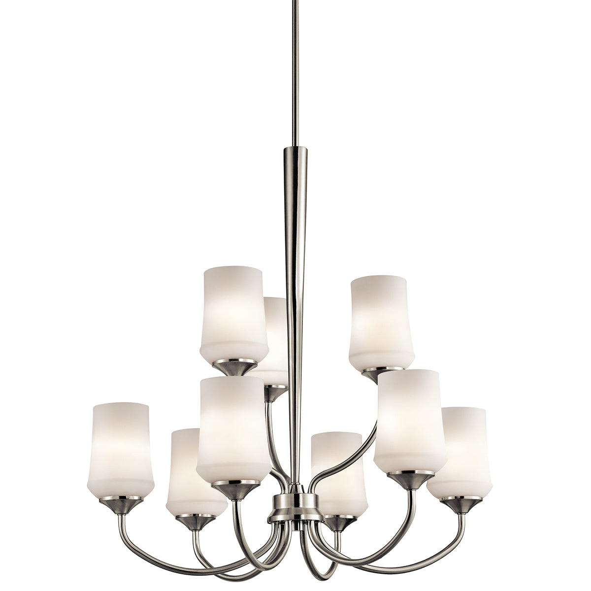 Kichler - 43666NIL18 - LED Chandelier - Aubrey - Brushed Nickel