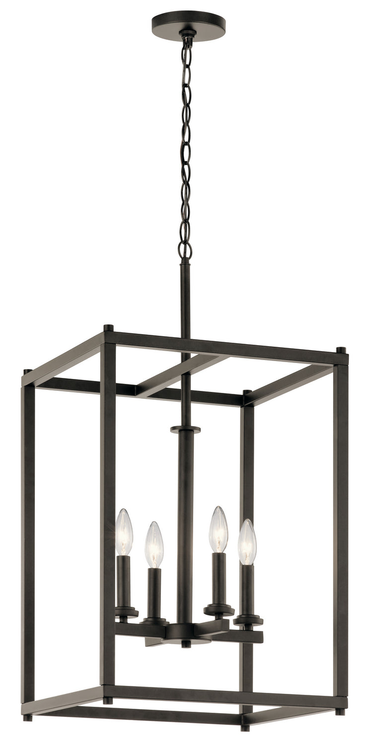 Kichler - 43998OZ - Four Light Foyer Pendant - Crosby - Olde Bronze