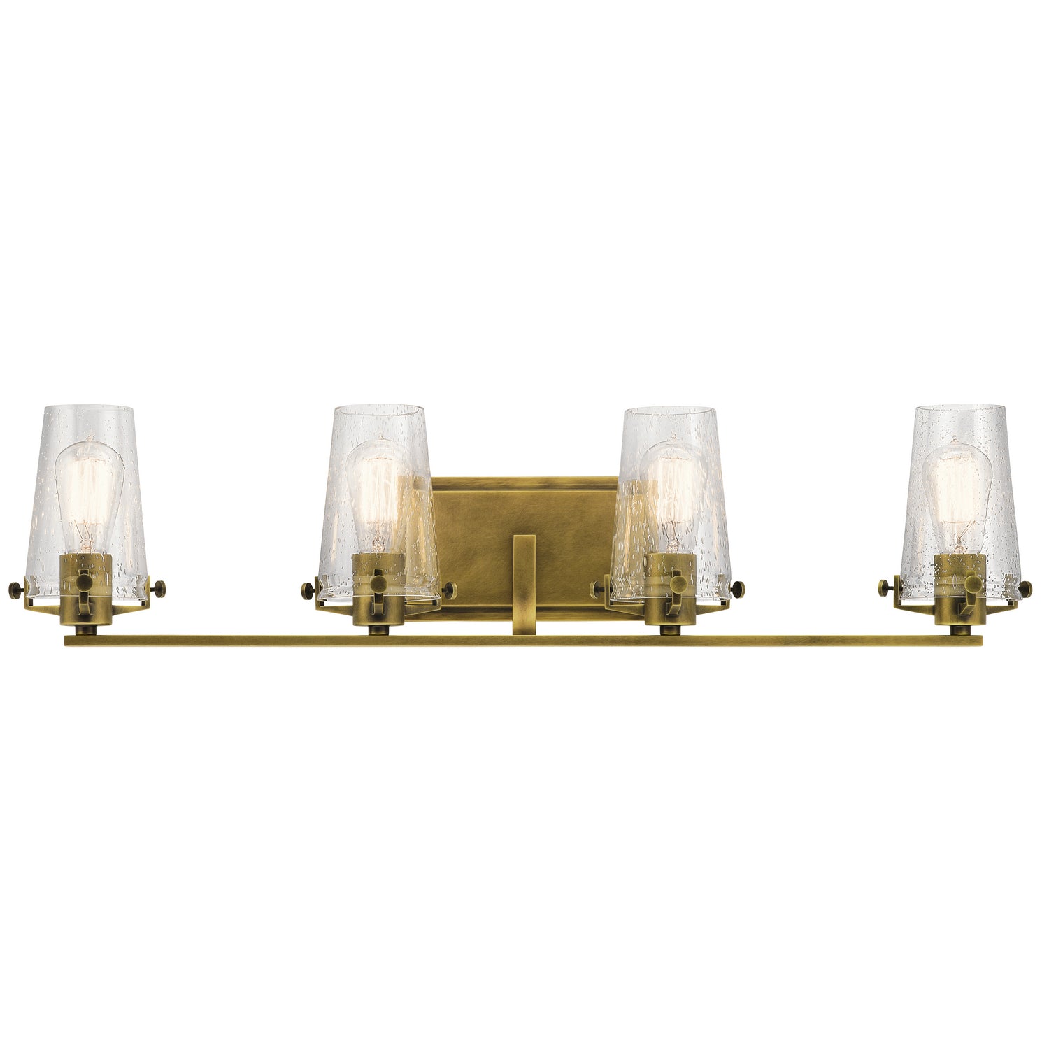 Kichler - 45298NBR - Four Light Bath - Alton - Natural Brass