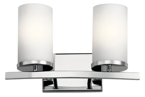 Kichler - 45496CH - Two Light Bath - Crosby - Chrome