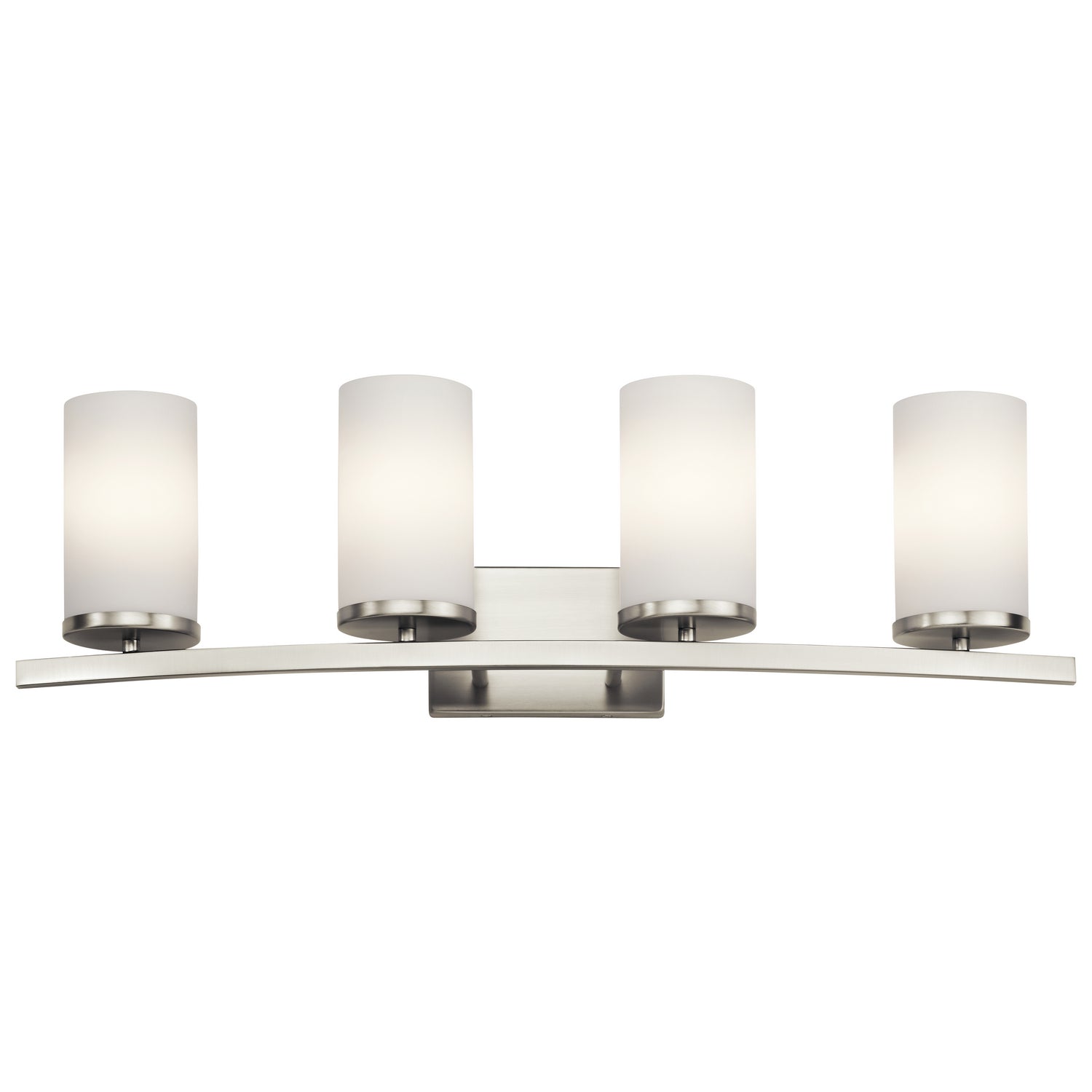 Kichler - 45498NI - Four Light Bath - Crosby - Brushed Nickel