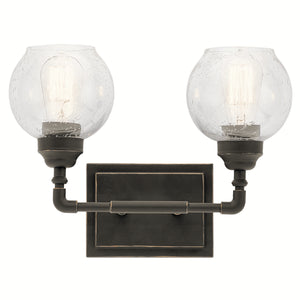 Kichler - 45591OZ - Two Light Bath - Niles - Olde Bronze