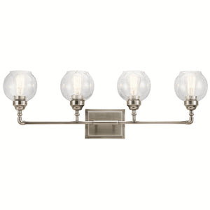 Kichler - 45593AP - Four Light Bath - Niles - Antique Pewter