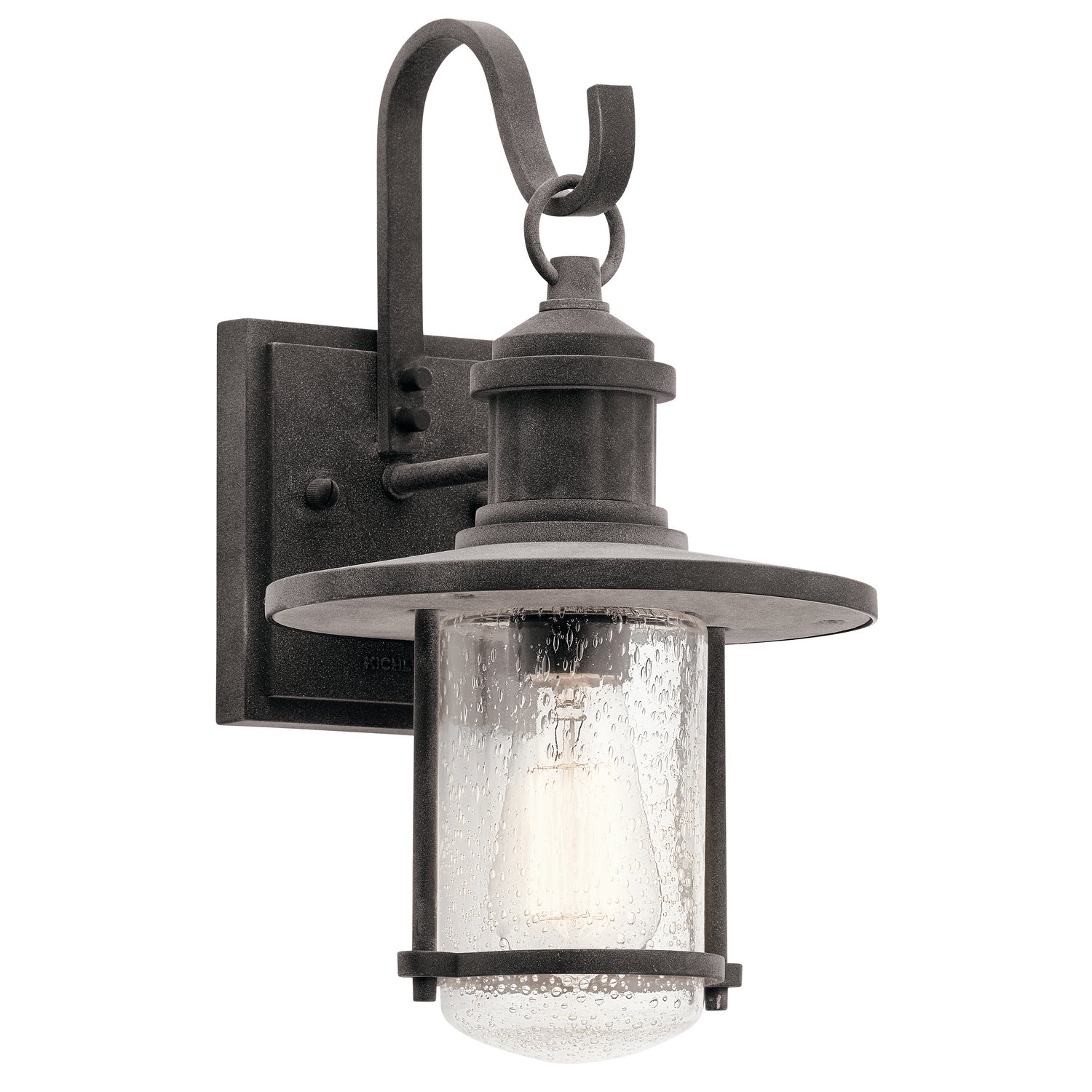 Kichler - 49192WZC - One Light Outdoor Wall Mount - Riverwood - Weathered Zinc