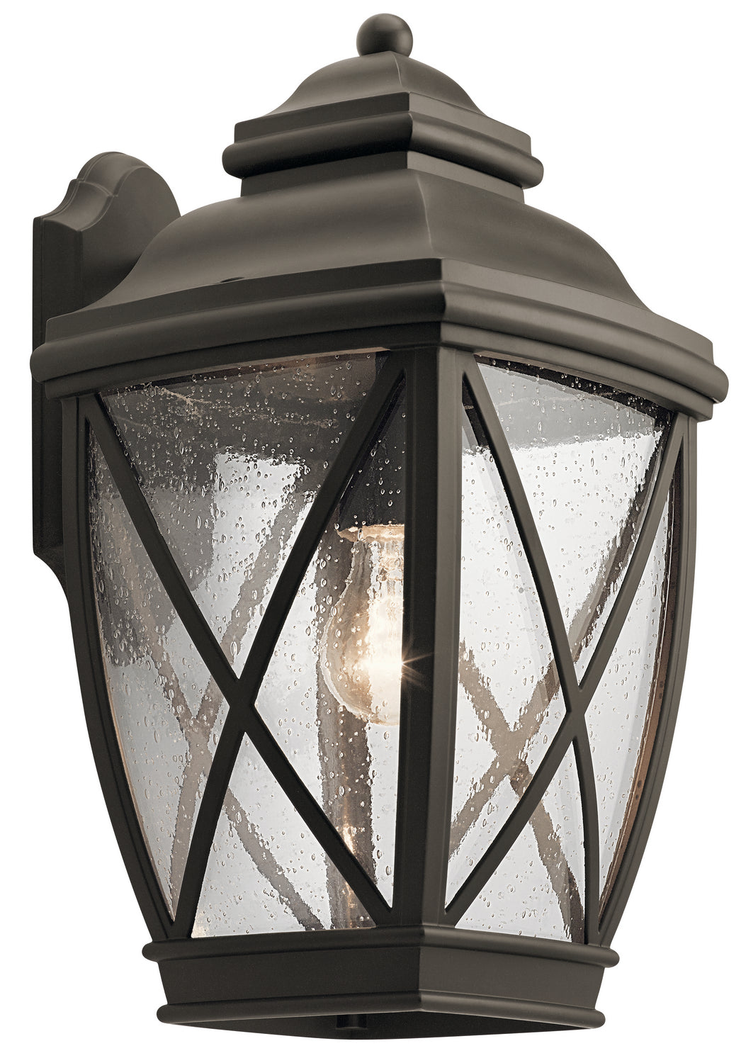 Kichler - 49842OZ - One Light Outdoor Wall Mount - Tangier - Olde Bronze