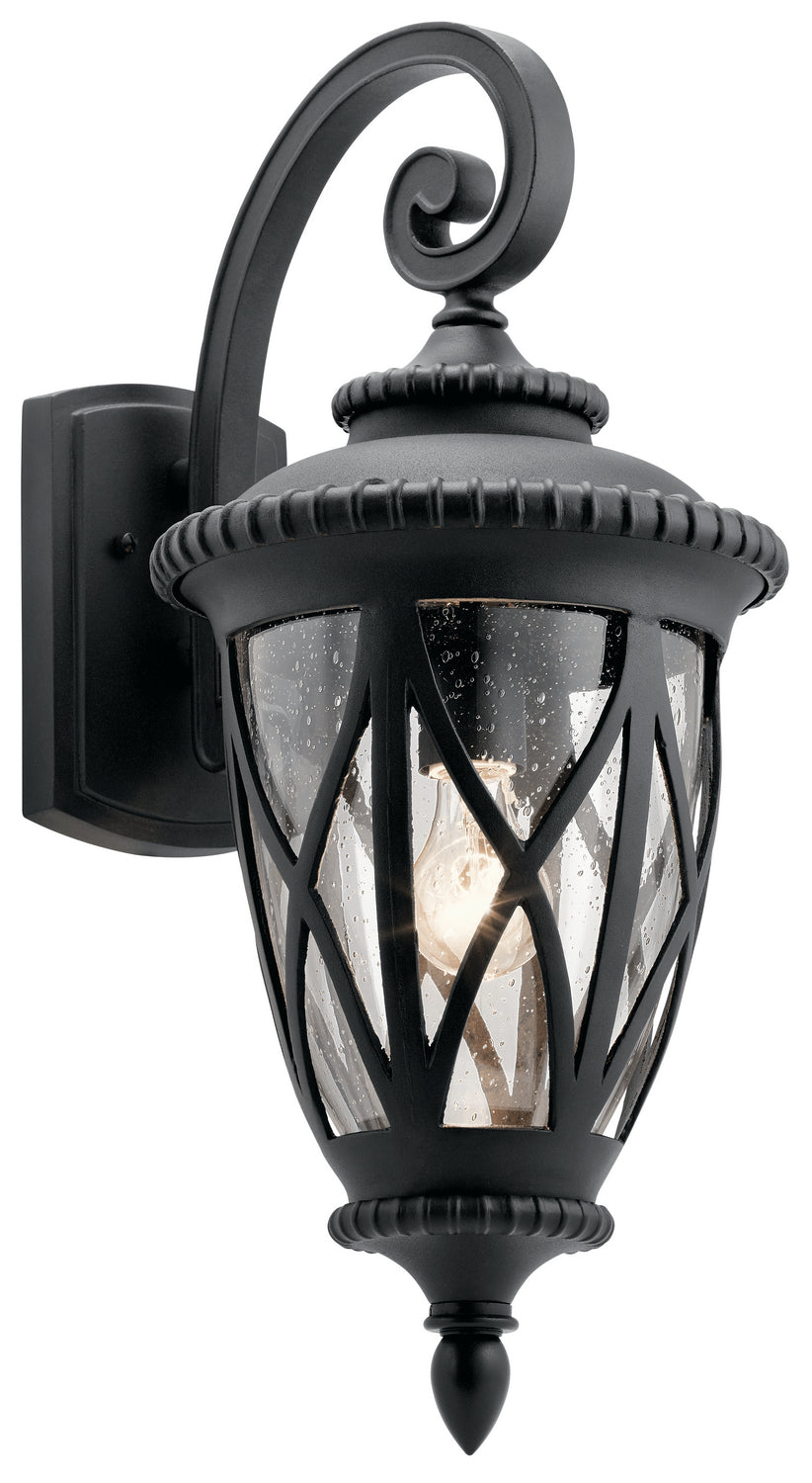 Kichler - 49848BKT - One Light Outdoor Wall Mount - Admirals Cove - Textured Black