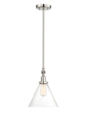 Savoy House - 7-9132-1-109 - One Light Pendant - Drake - Polished Nickel