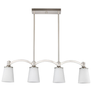 Nuvo Lighting - 60-5875 - Four Light Trestle - Laguna - Brushed Nickel