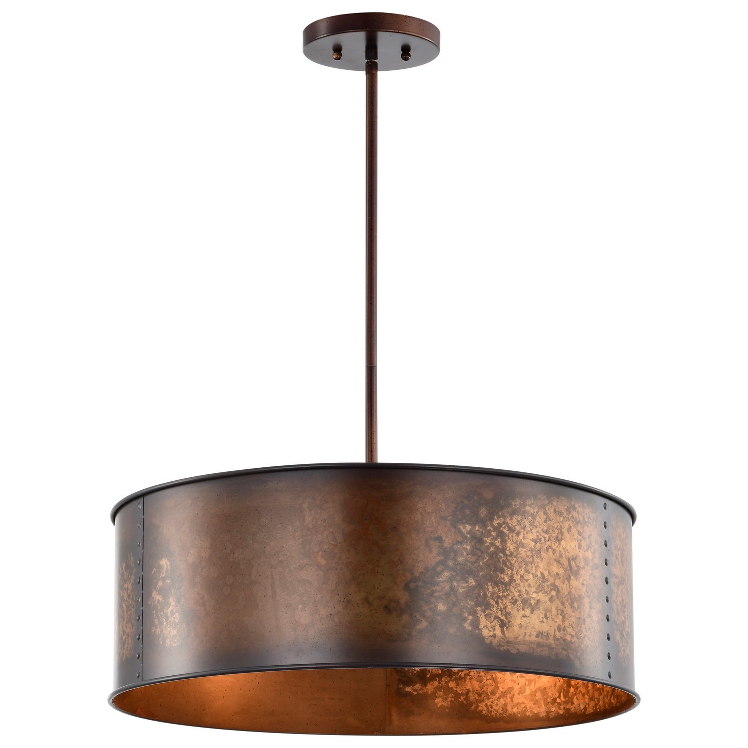 Nuvo Lighting - 60-5894 - Four Light Pendant - Kettle - Weathered Brass