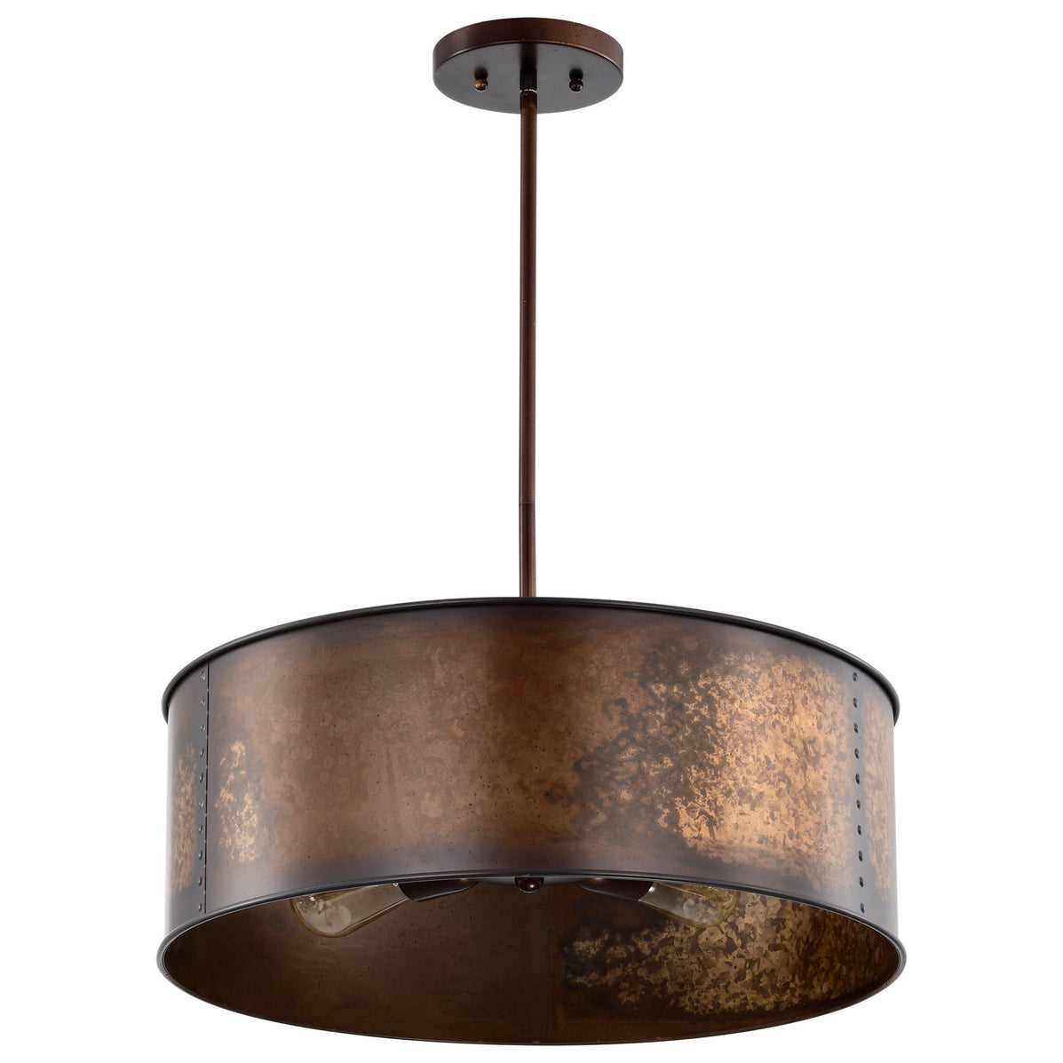 Nuvo Lighting - 60-5894 - Four Light Pendant - Kettle - Weathered Brass