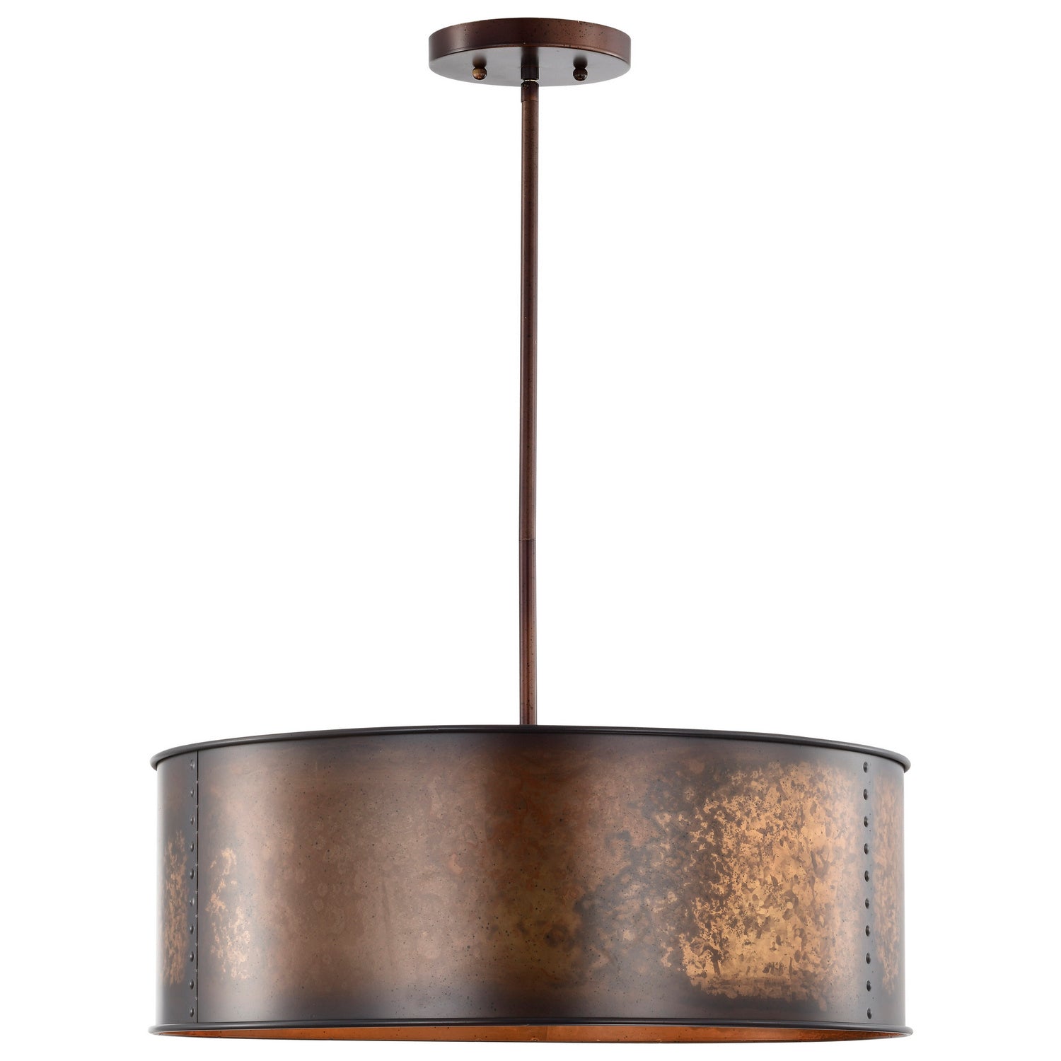 Nuvo Lighting - 60-5894 - Four Light Pendant - Kettle - Weathered Brass