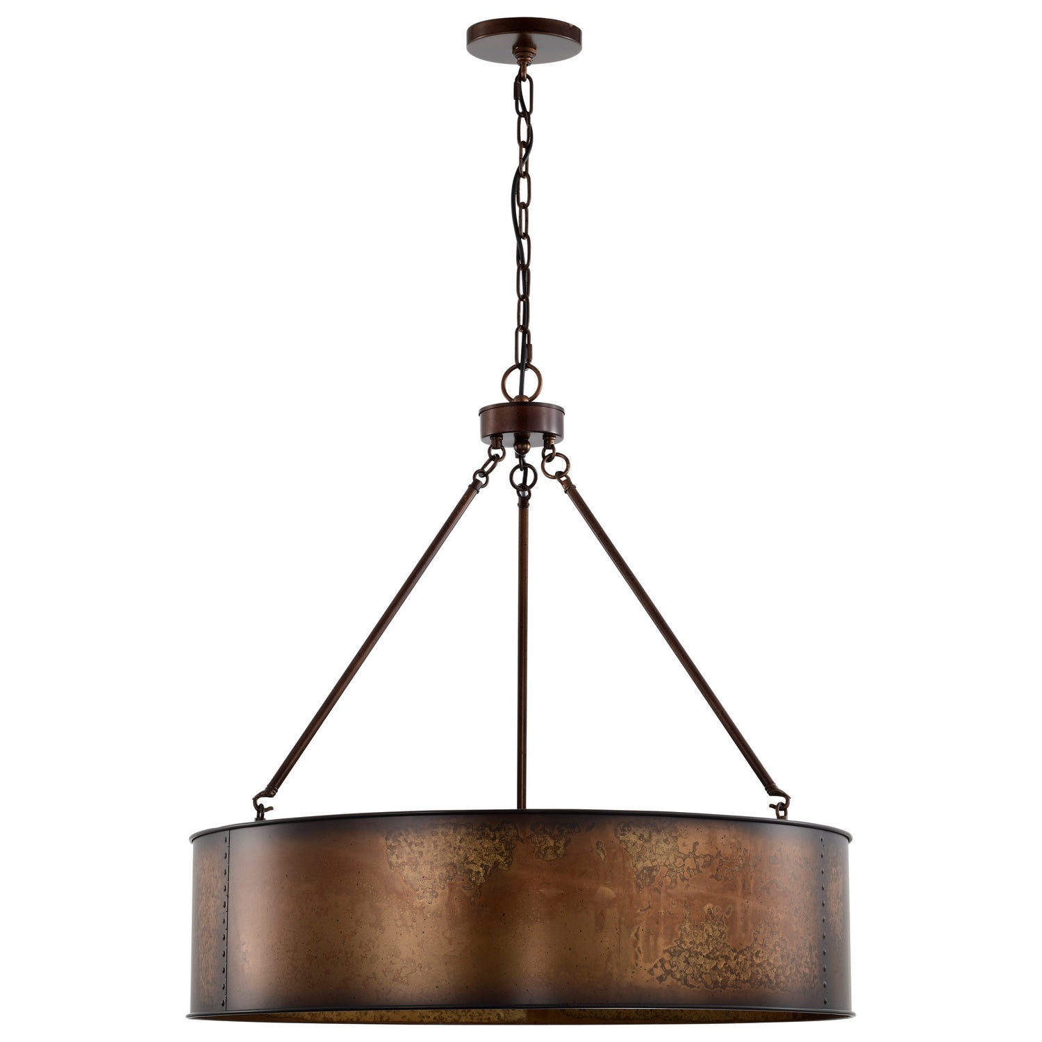 Nuvo Lighting - 60-5895 - Five Light Pendant - Kettle - Weathered Brass