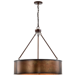 Nuvo Lighting - 60-5895 - Five Light Pendant - Kettle - Weathered Brass