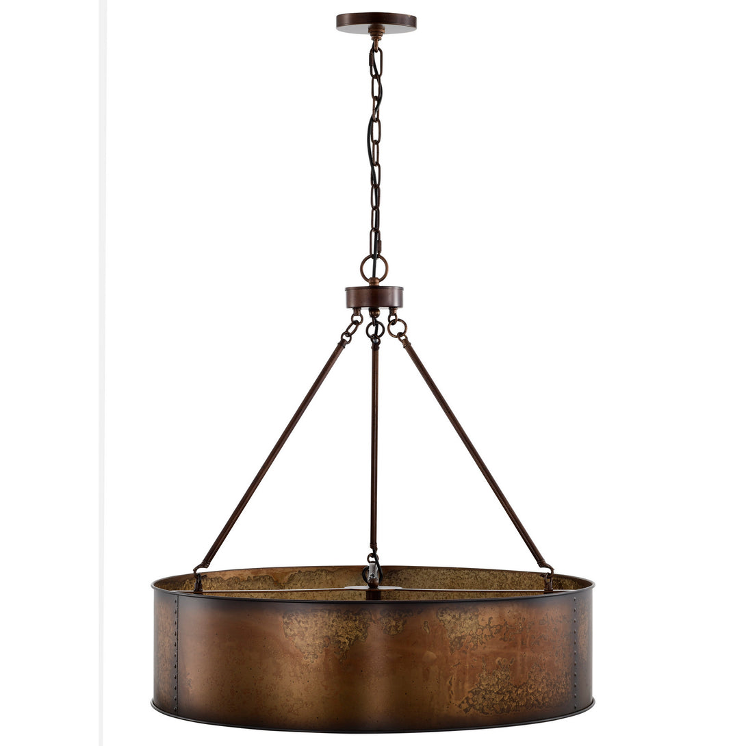 Nuvo Lighting - 60-5895 - Five Light Pendant - Kettle - Weathered Brass