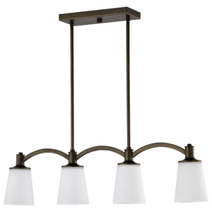 Nuvo Lighting - 60-5975 - Four Light Trestle - Laguna - Forest Bronze