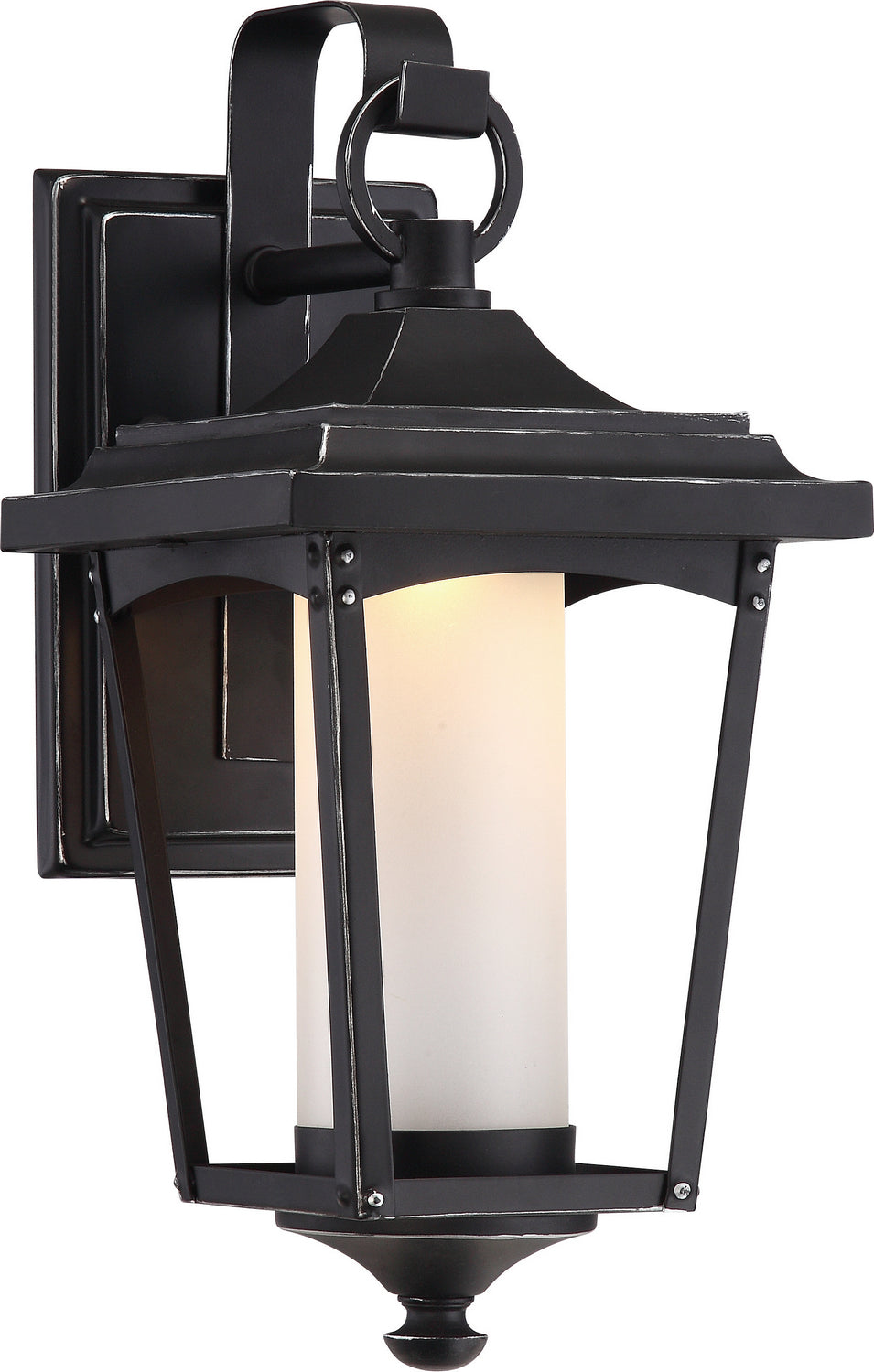 Nuvo Lighting - 62-821 - LED Outdoor Wall Lantern - Essex - Sterling Black