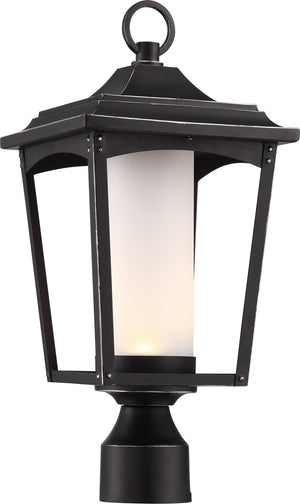 Nuvo Lighting - 62-825 - LED Outdoor Post Mount - Essex - Sterling Black