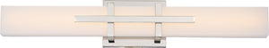 Nuvo Lighting - 62-872 - LED Wall Sconce - Grill - Polished Nickel