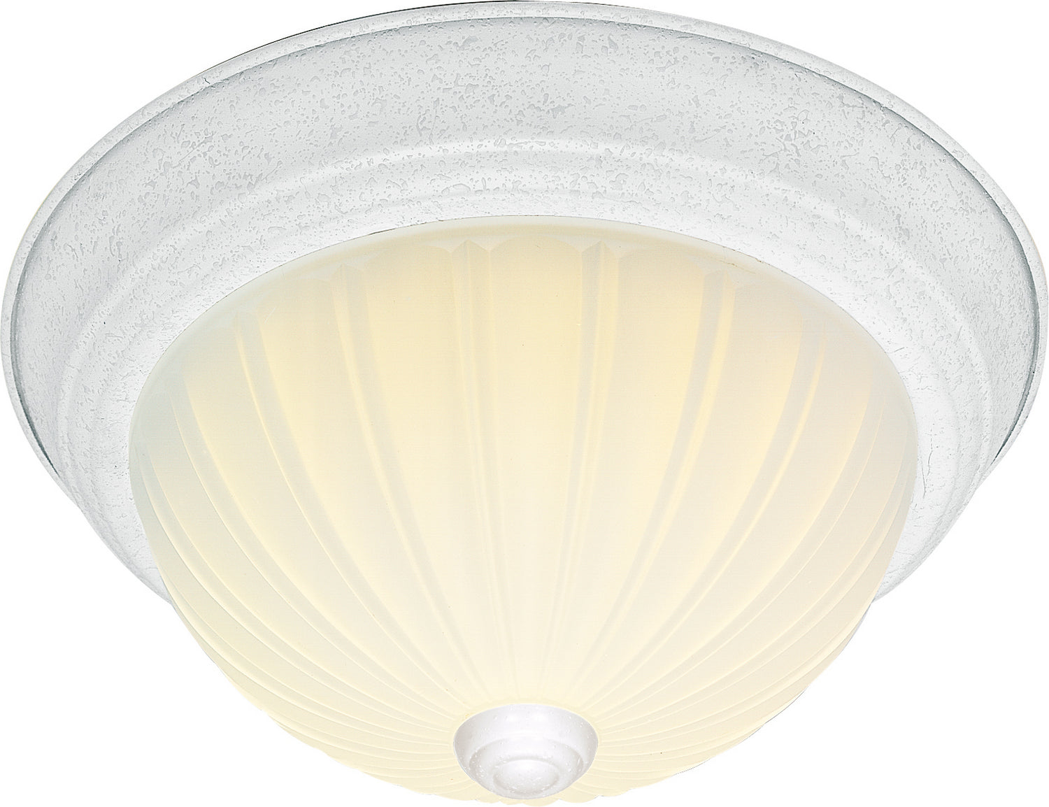 Nuvo Lighting - SF76-129 - Three Light Flush Mount - Textured White