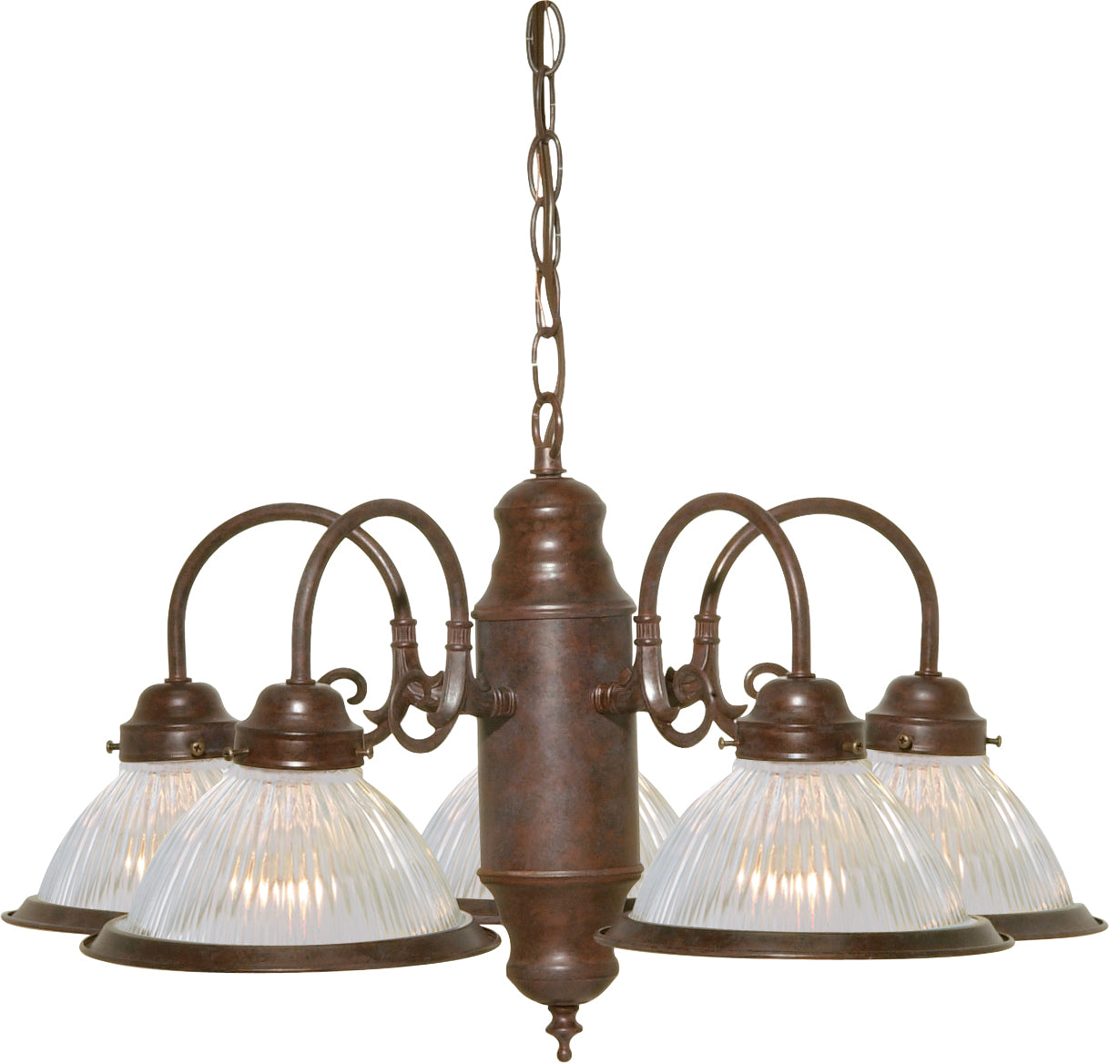 Nuvo Lighting - SF76-445 - Five Light Chandelier - Old Bronze