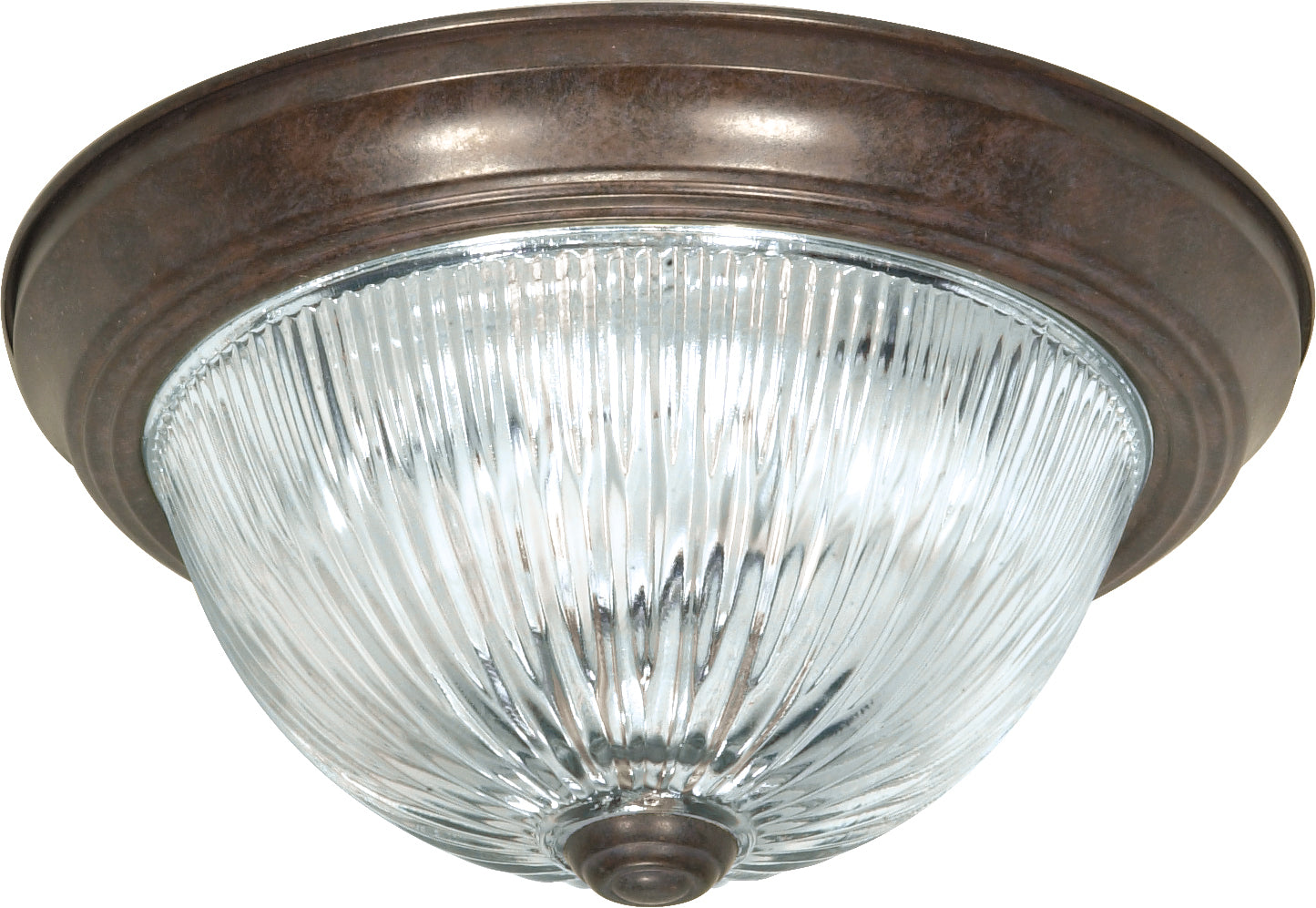 Nuvo Lighting - SF76-606 - Two Light Flush Mount - Old Bronze