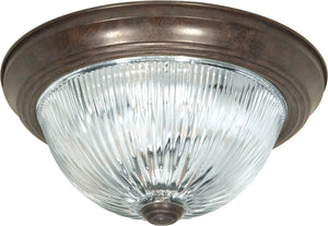 Nuvo Lighting - SF76-606 - Two Light Flush Mount - Old Bronze