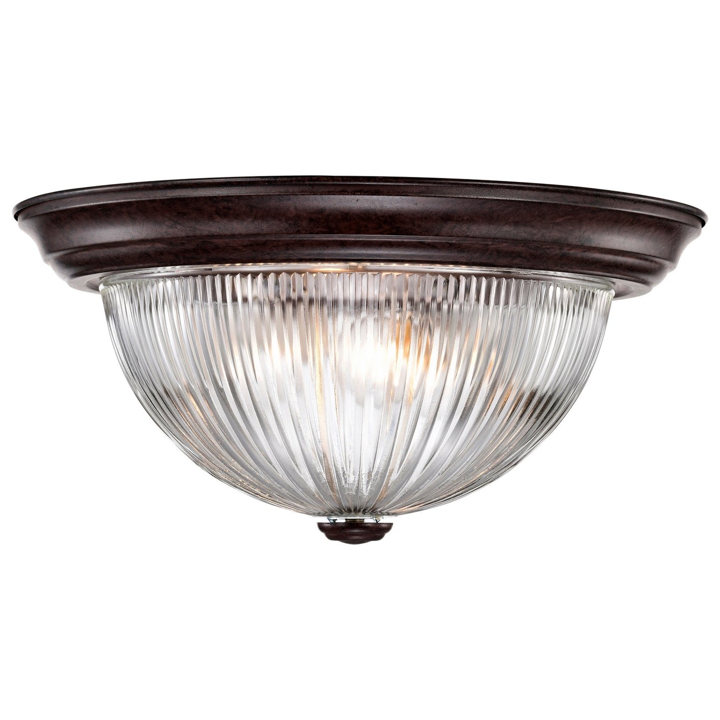 Nuvo Lighting - SF76-607 - Two Light Flush Mount - Old Bronze