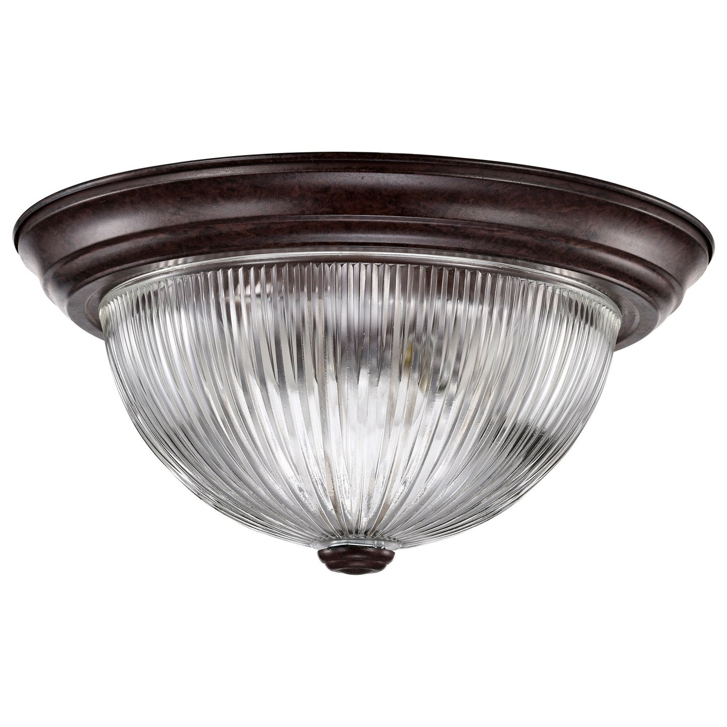 Nuvo Lighting - SF76-607 - Two Light Flush Mount - Old Bronze