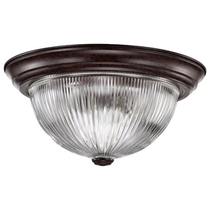 Nuvo Lighting - SF76-607 - Two Light Flush Mount - Old Bronze