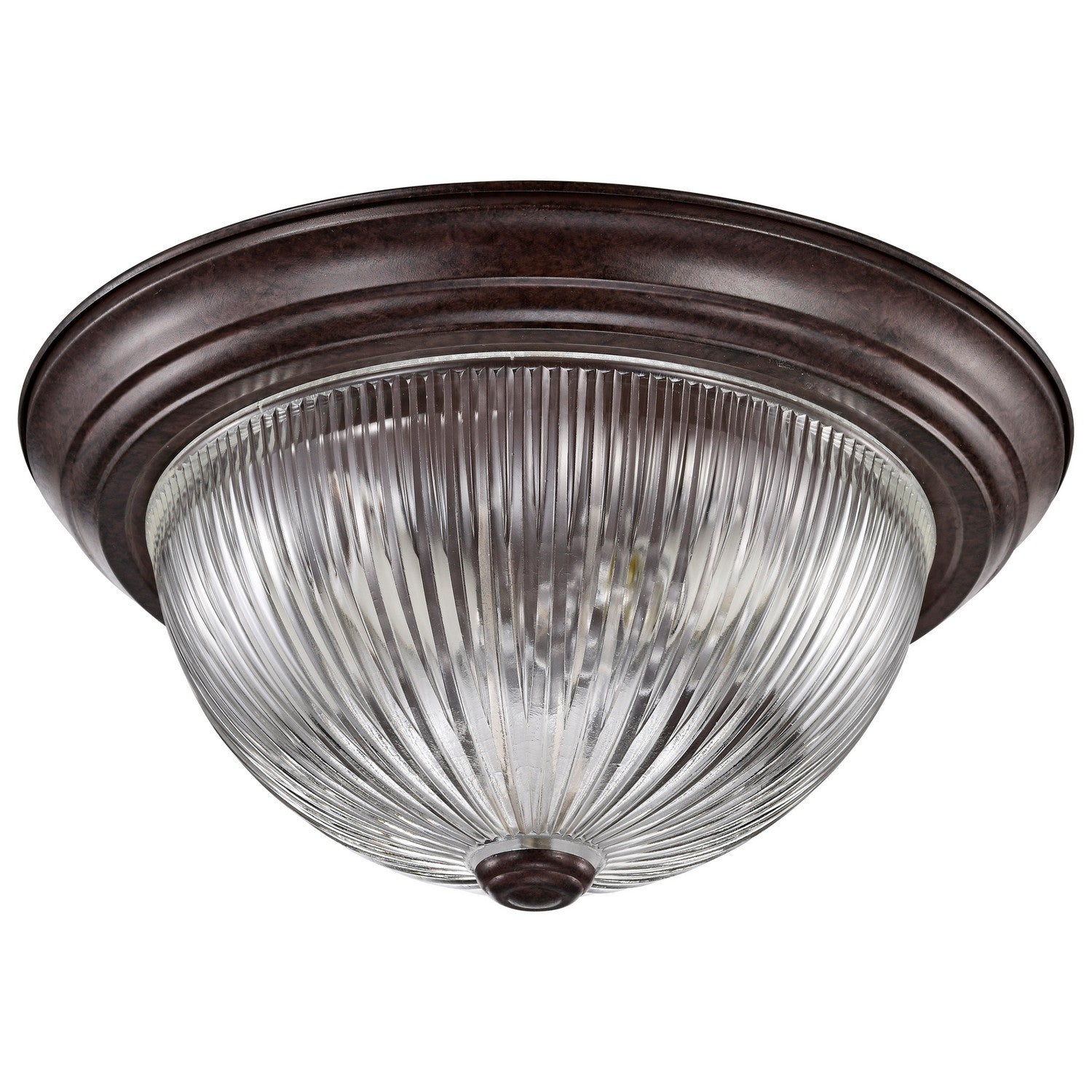 Nuvo Lighting - SF76-607 - Two Light Flush Mount - Old Bronze