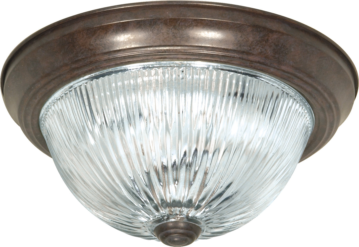 Nuvo Lighting - SF76-607 - Two Light Flush Mount - Old Bronze