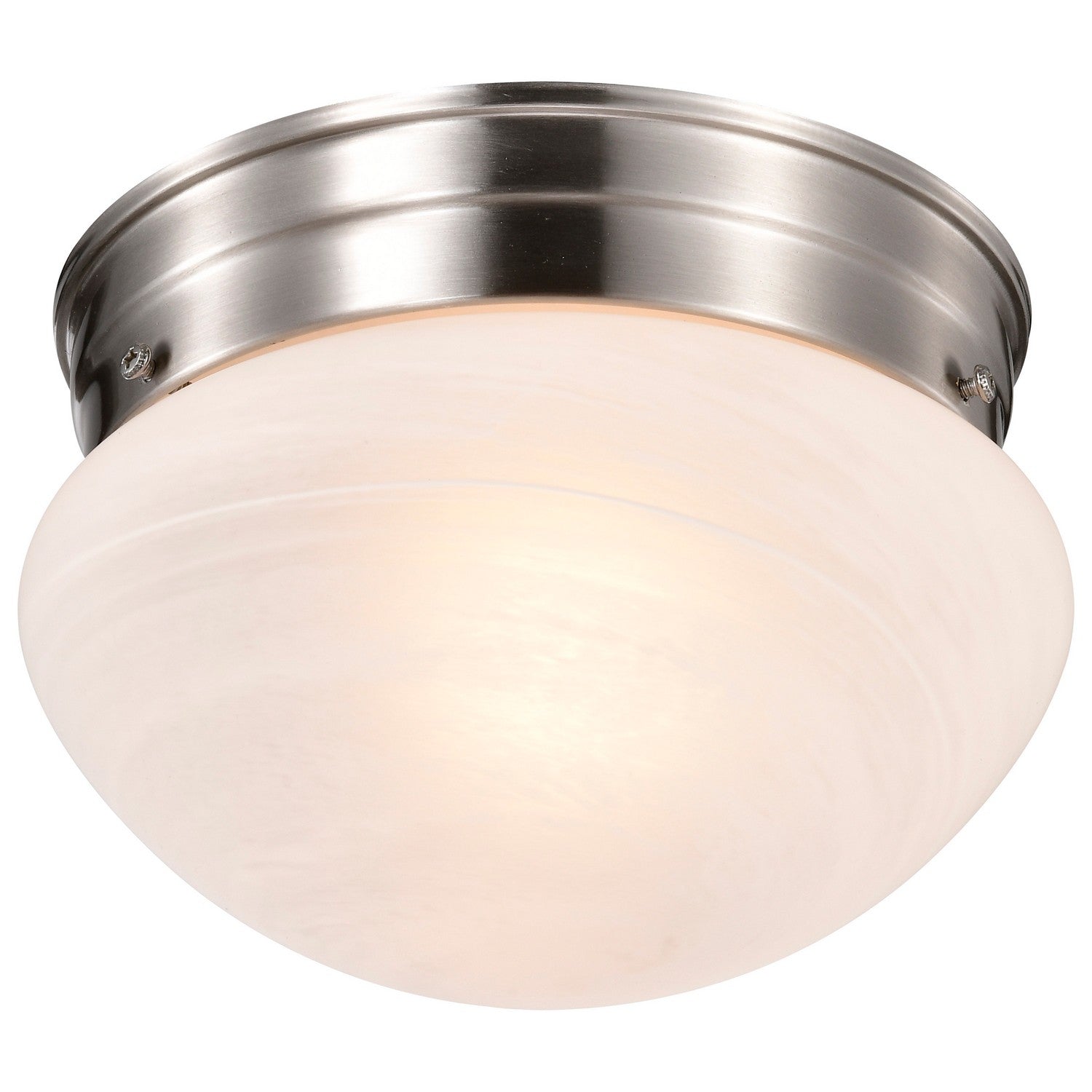 Nuvo Lighting - SF76-671 - One Light Flush Mount - Brushed Nickel