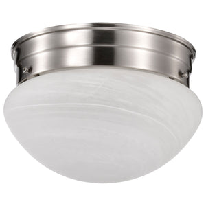 Nuvo Lighting - SF76-671 - One Light Flush Mount - Brushed Nickel