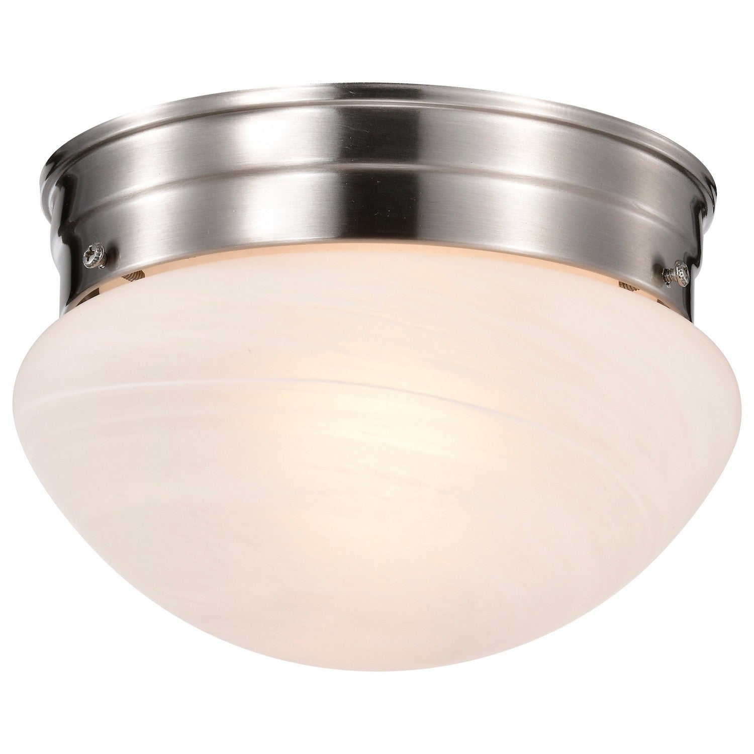 Nuvo Lighting - SF76-671 - One Light Flush Mount - Brushed Nickel