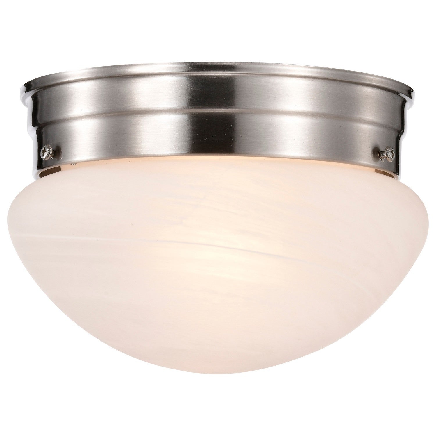 Nuvo Lighting - SF76-671 - One Light Flush Mount - Brushed Nickel