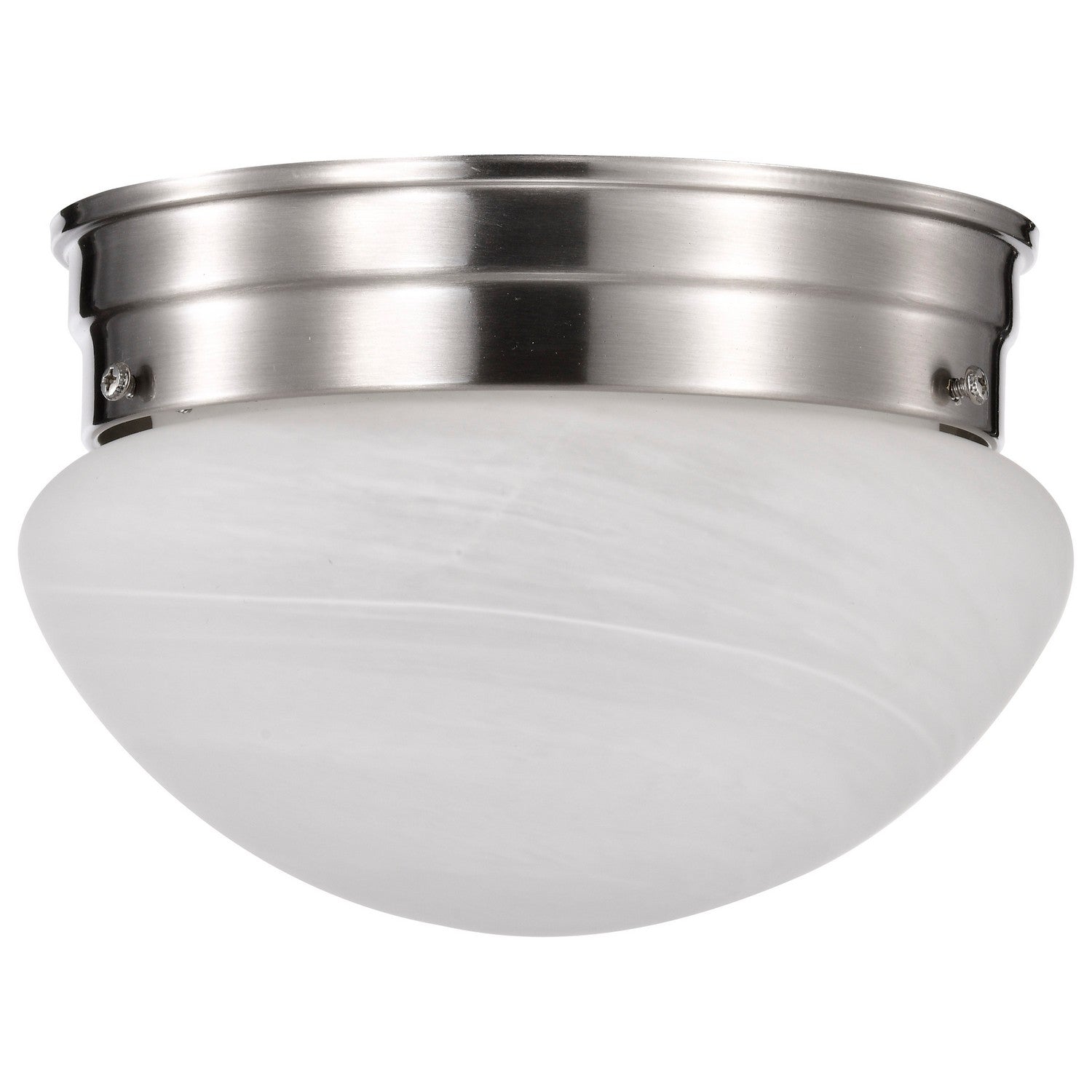 Nuvo Lighting - SF76-671 - One Light Flush Mount - Brushed Nickel