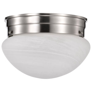 Nuvo Lighting - SF76-671 - One Light Flush Mount - Brushed Nickel