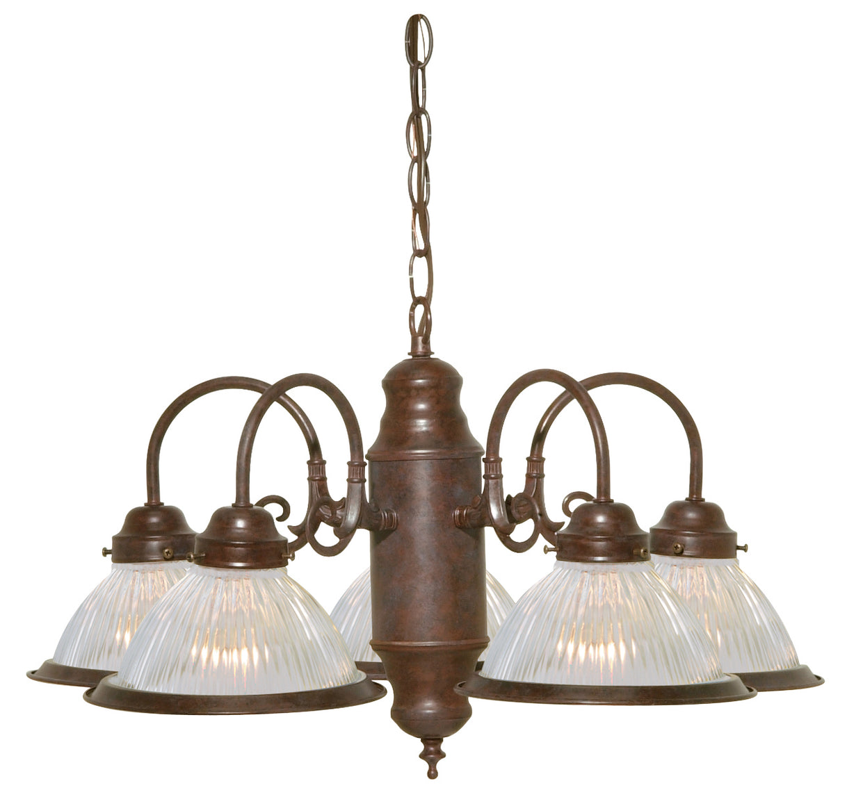 Nuvo Lighting - SF76-694 - Five Light Chandelier - Old Bronze