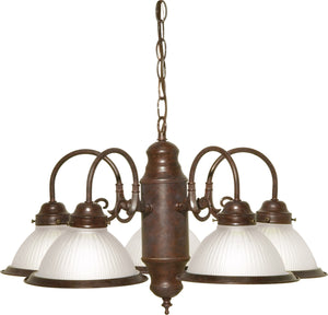 Nuvo Lighting - SF76-694 - Five Light Chandelier - Old Bronze