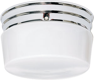 Nuvo Lighting - SF77-343 - Two Light Flush Mount - Polished Chrome