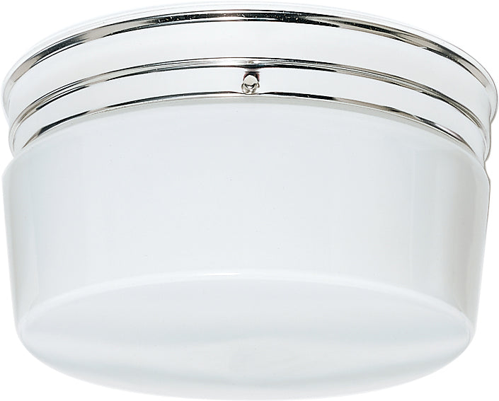 Nuvo Lighting - SF77-344 - Two Light Flush Mount - Polished Chrome