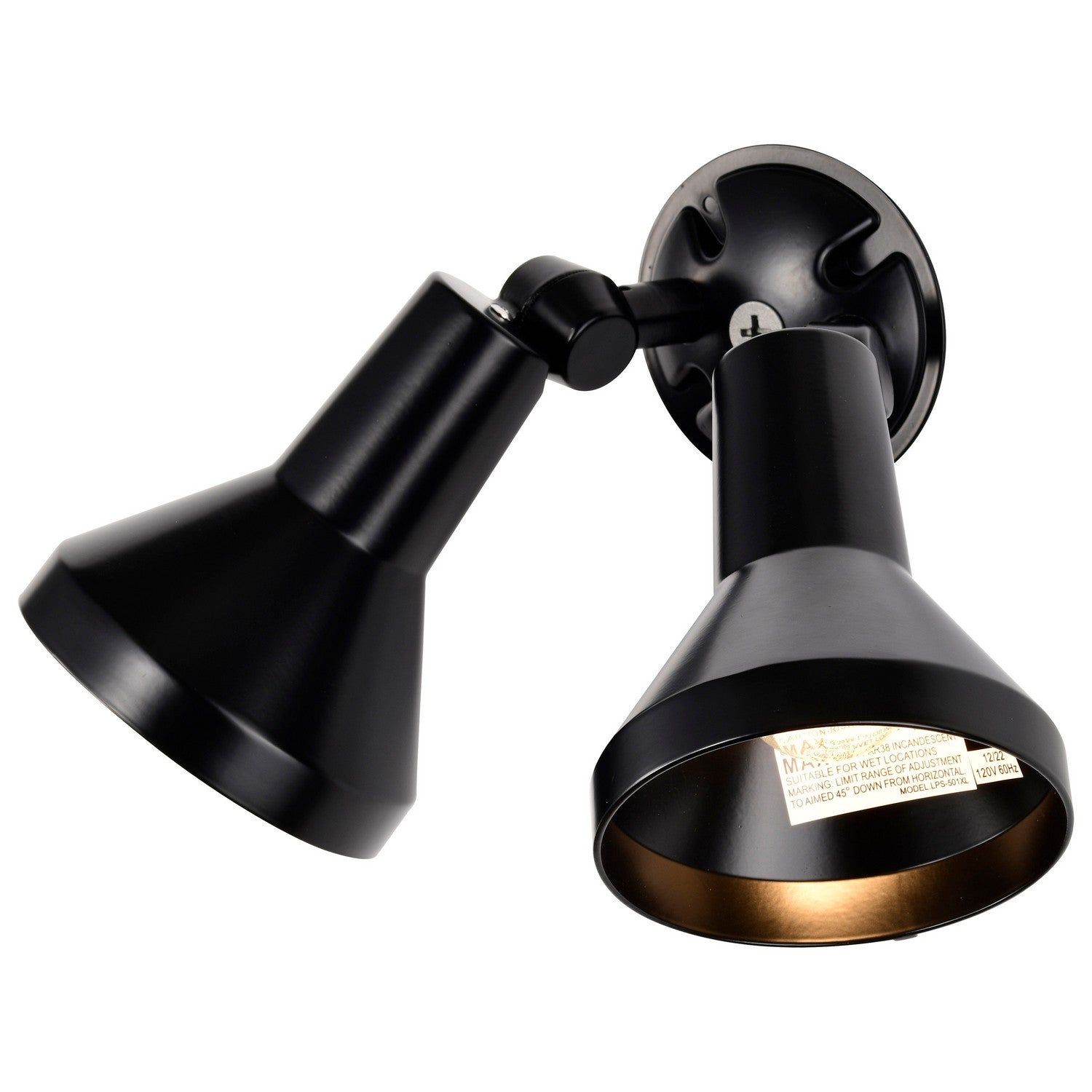 Nuvo Lighting - SF77-701 - Two Light Floodlight - Black