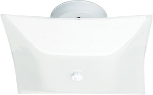 Nuvo Lighting - SF77-824 - Two Light Flush Mount - White