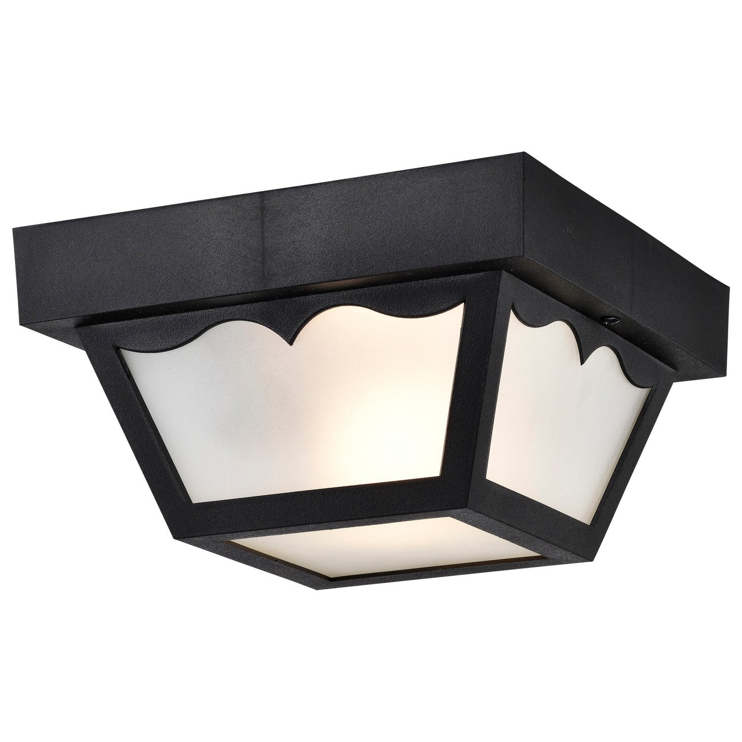 Nuvo Lighting - SF77-863 - One Light Flush Mount - Black