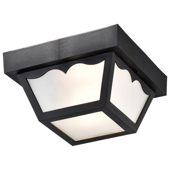 Nuvo Lighting - SF77-863 - One Light Flush Mount - Black