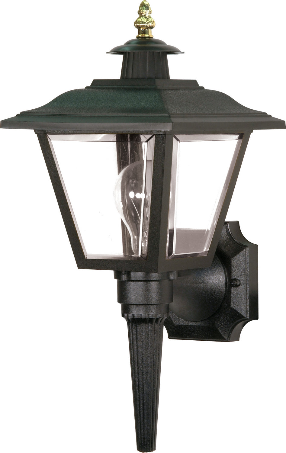 Nuvo Lighting - SF77-896 - One Light Outdoor Wall Lantern - Black